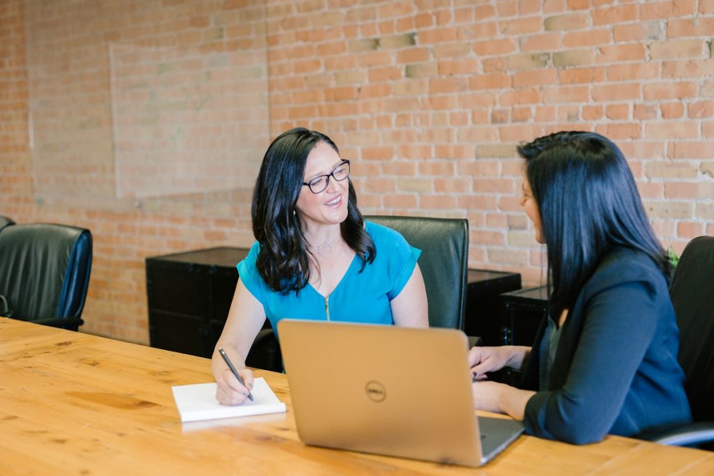 Digital Consulting Team Reviewing Strategy